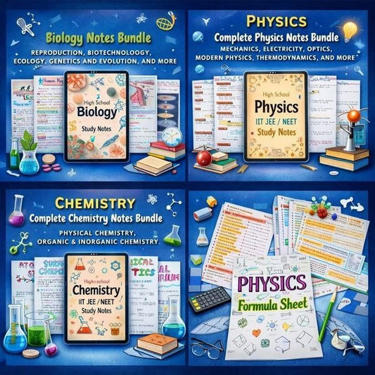 NEET 2026 Ultimate Bundle | Notes, PYQs, MCQs, Short Tricks & Smart Revision
